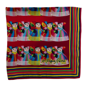 Mascada Muñequita María Roja