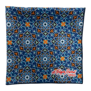 Pañuelo Talavera Naranja Azul