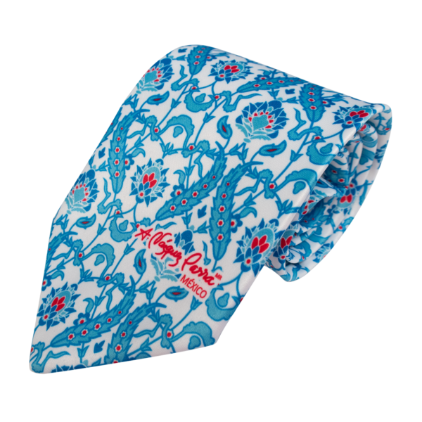 Corbata Talavera Cian Rojo