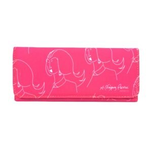 Cartera Arte Rosa Canvas